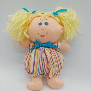 The Bugleberries Blonde Girl Doll Plush Cloth Ragdoll Ruth Brook 6"